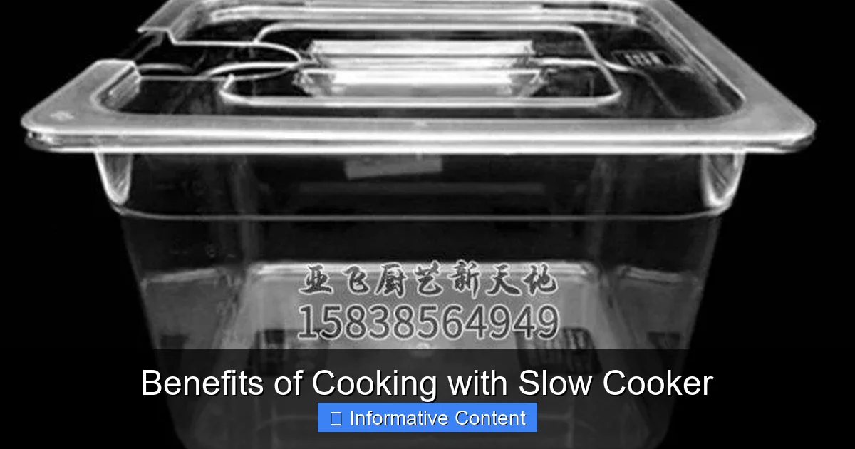 Benefits of Cooking with Slow Cooker