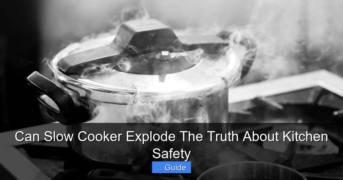 Can Slow Cooker Explode The Truth About Kitchen Safety