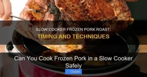 Can You Cook Frozen Pork in a Slow Cooker Safely