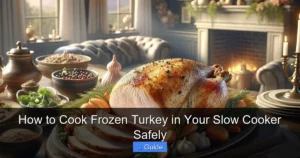How to Cook Frozen Turkey in Your Slow Cooker Safely