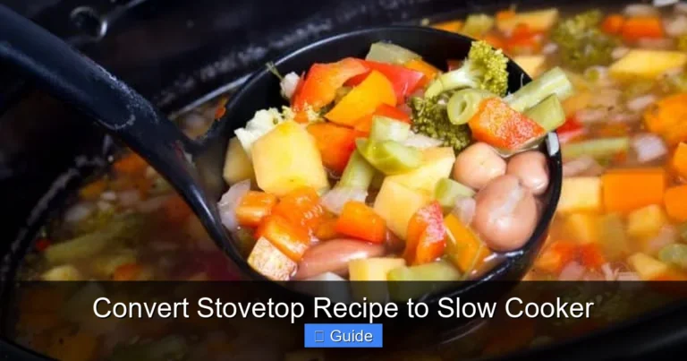 Convert Stovetop Recipe to Slow Cooker