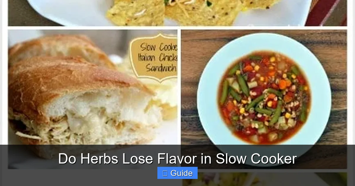Do Herbs Lose Flavor in Slow Cooker