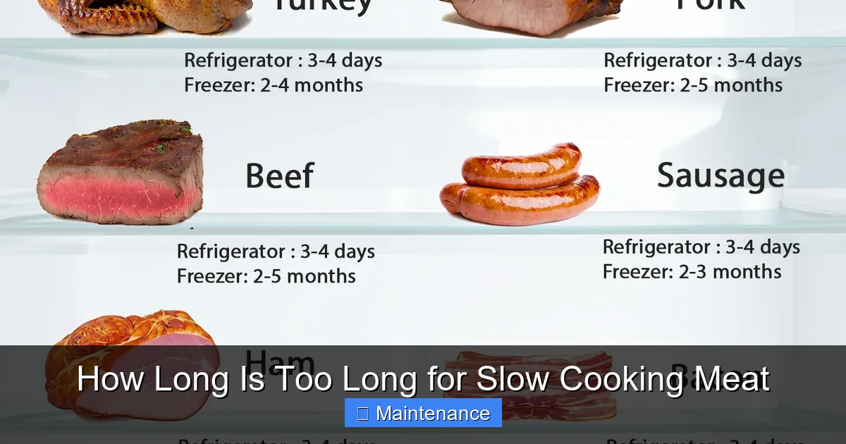 How Long Is Too Long for Slow Cooking Meat