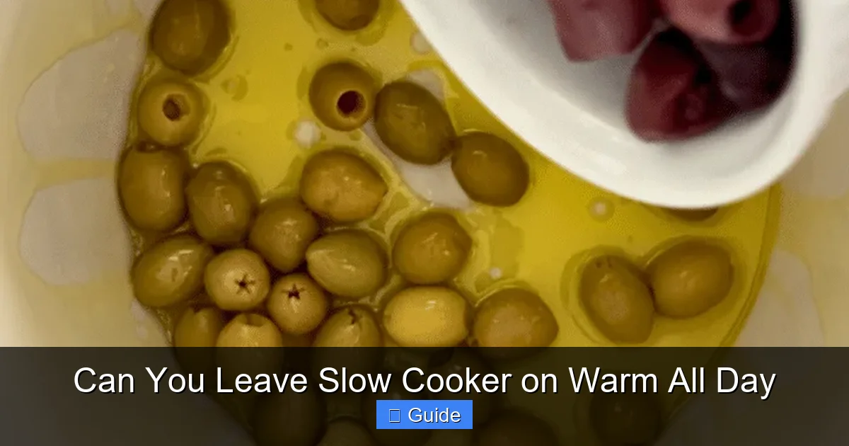 Can You Leave Slow Cooker on Warm All Day