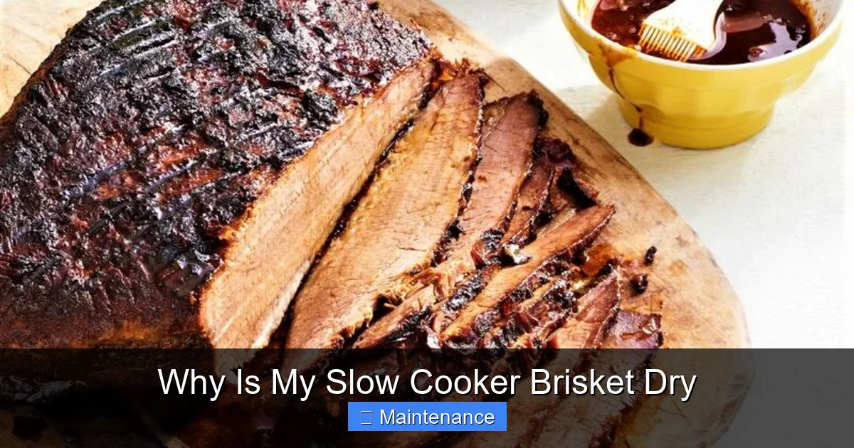 Why Is My Slow Cooker Brisket Dry