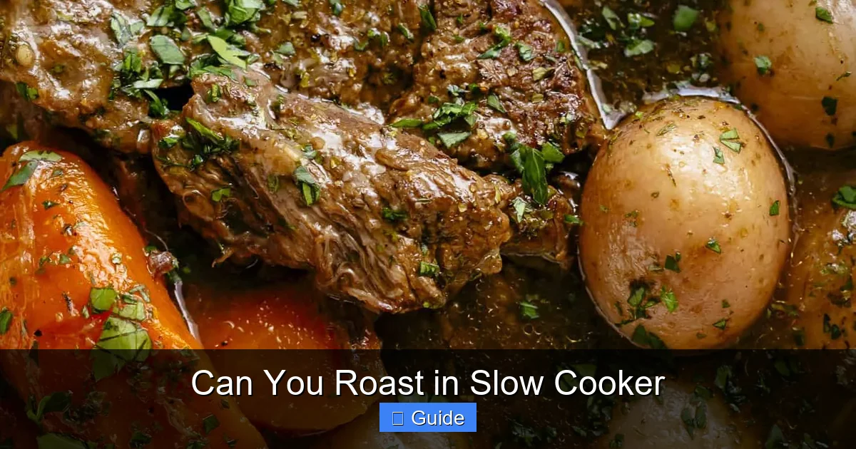 Can You Roast in Slow Cooker