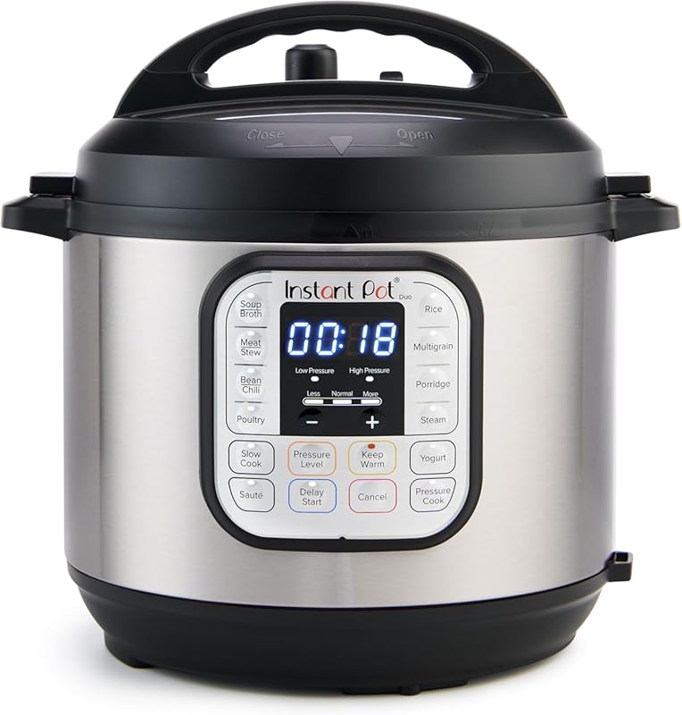 Instant Pot Duo 7-in-1 Electric Pressure Cooker: Slow Cooker, Rice, St