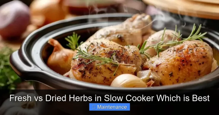 Fresh vs Dried Herbs in Slow Cooker Which is Best