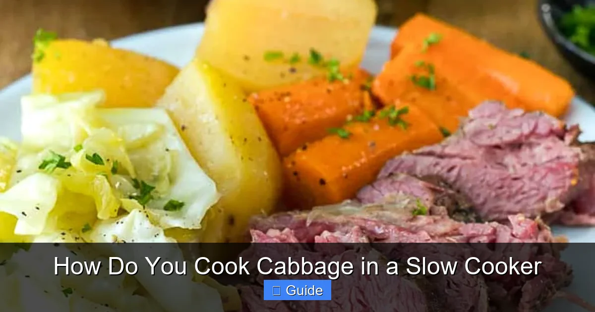 How Do You Cook Cabbage in a Slow Cooker