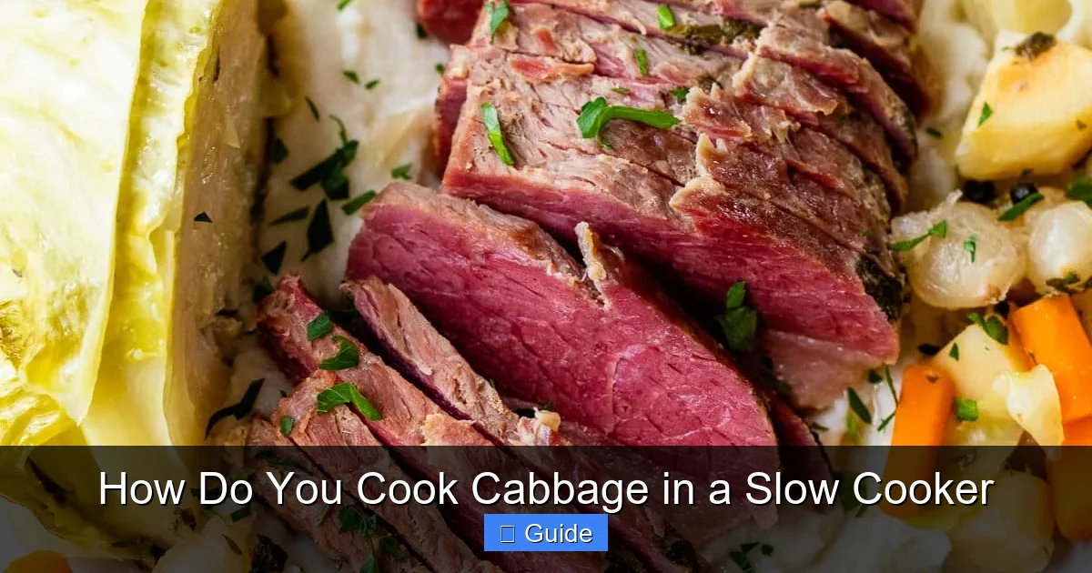 How Do You Cook Cabbage in a Slow Cooker