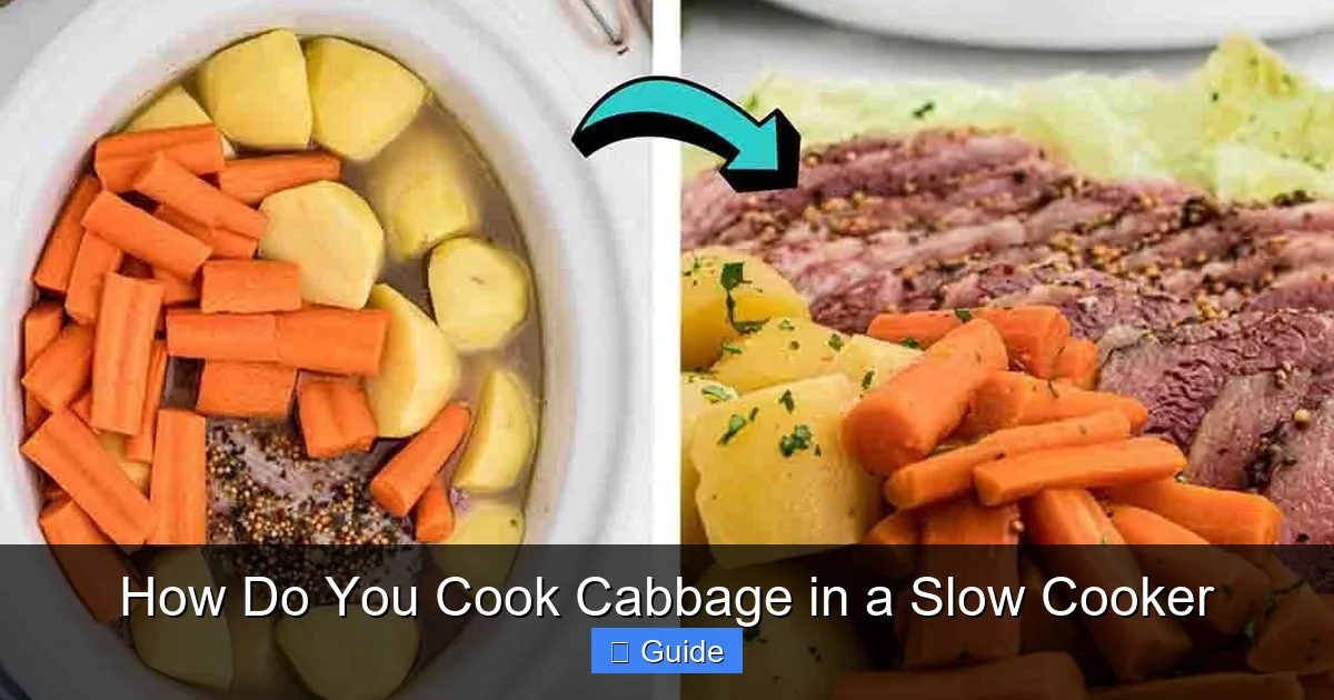 How Do You Cook Cabbage in a Slow Cooker
