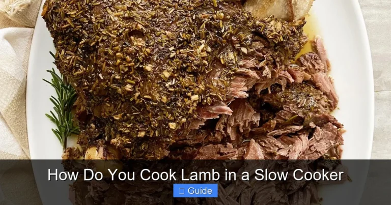 How Do You Cook Lamb in a Slow Cooker