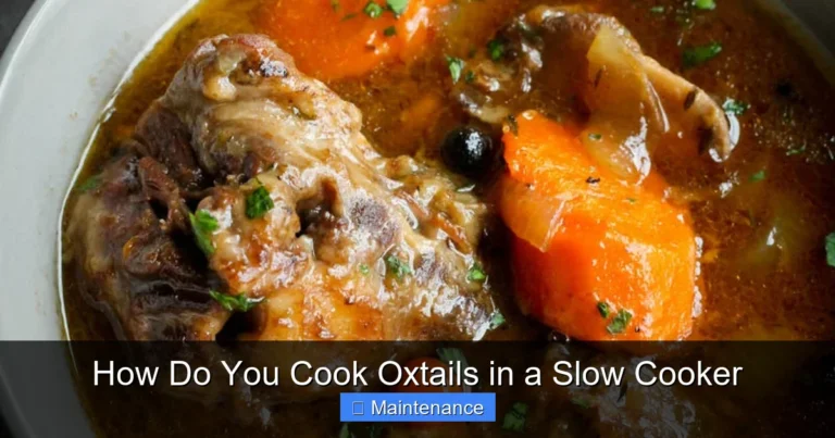 How Do You Cook Oxtails in a Slow Cooker