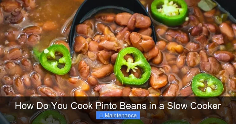 How Do You Cook Pinto Beans in a Slow Cooker