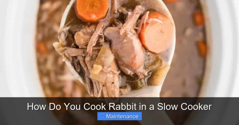 How Do You Cook Rabbit in a Slow Cooker