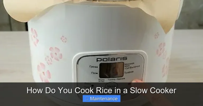 How Do You Cook Rice in a Slow Cooker