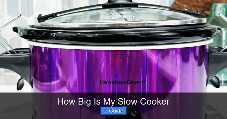 How Big Is My Slow Cooker