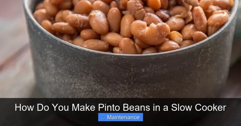 How Do You Make Pinto Beans in a Slow Cooker