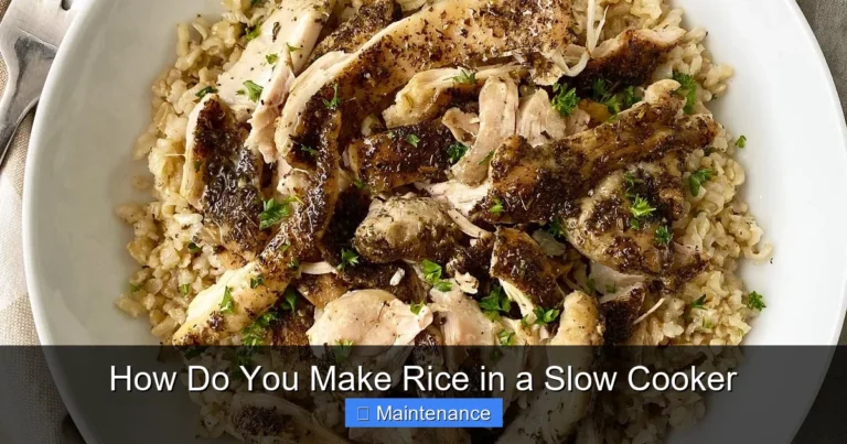 How Do You Make Rice in a Slow Cooker