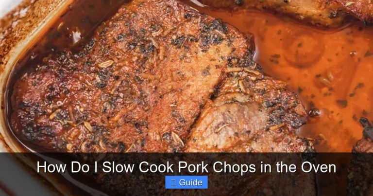 How Do I Slow Cook Pork Chops in the Oven