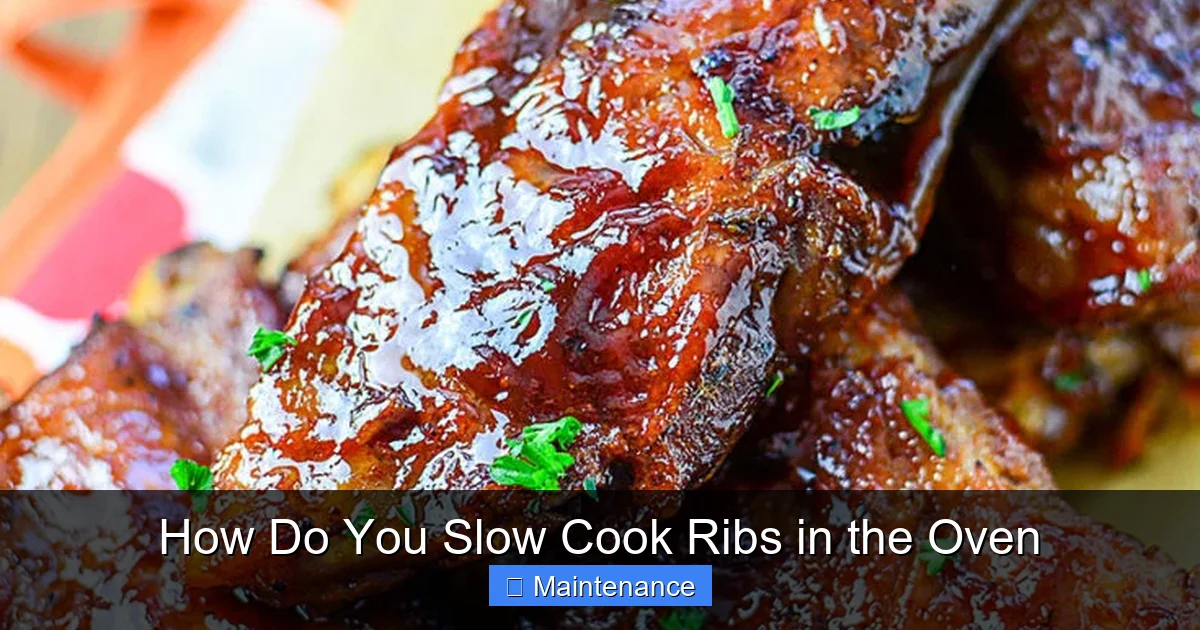 How Do You Slow Cook Ribs in the Oven