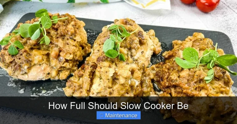 How Full Should Slow Cooker Be