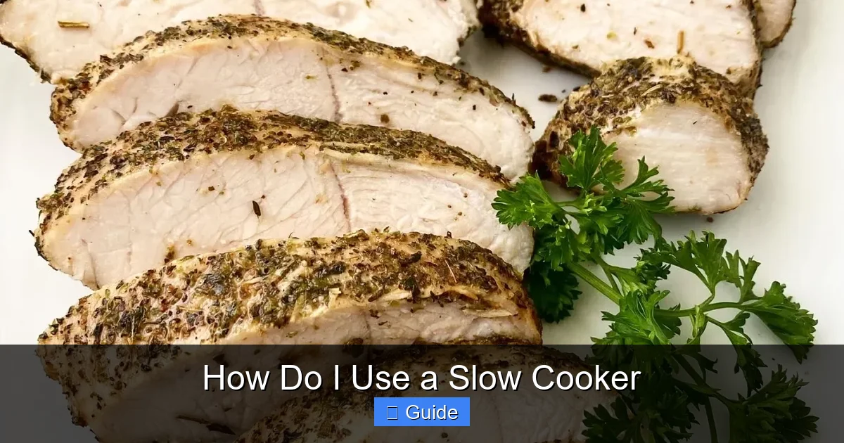 How Do I Use a Slow Cooker