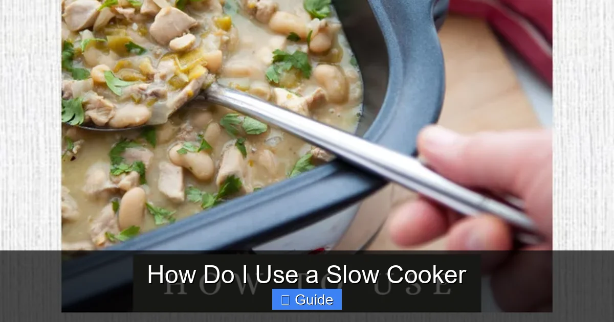 How Do I Use a Slow Cooker