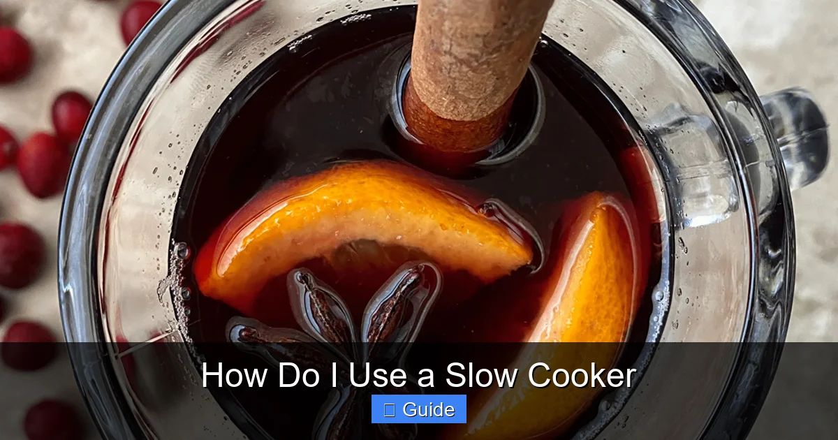 How Do I Use a Slow Cooker