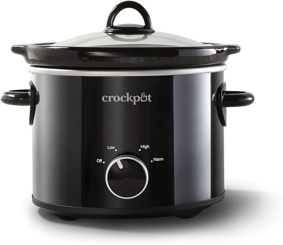 Crock-Pot 2 Quart Manual Slow Cooker, Removable Stoneware, Dishwasher 