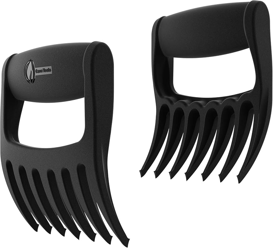 Cave Tools Talon-Tipped Meat Claws for Shredding Slow Cooker BBQ Chick
