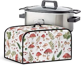 Mushroom Crock Pots Cover Resistant Oval